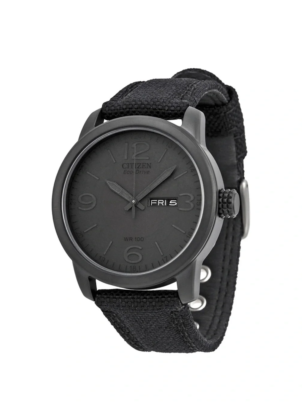 Citizen All-Black Eco-Drive Men's Watch